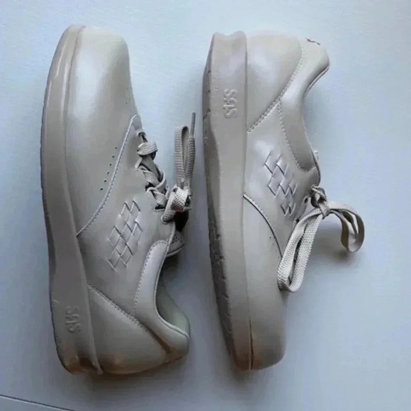 SAS Free Time Women’s Beige Bone Shoes Made in USA Size 7.5 (S) - Picture 3 of 10